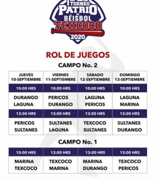 Regresa el Beisbol Mexicano Profesional con torneo patrio en Texcoco