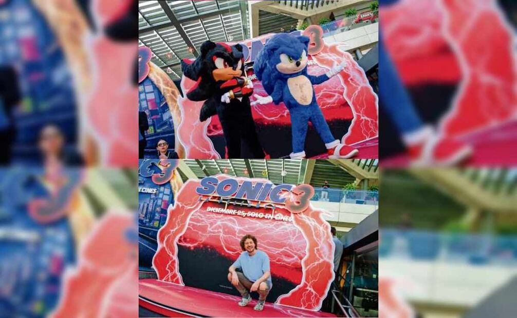 El youtuber acudió ayer al fan event de la película (que se estrena el 25 de diciembre), que se llevó a cabo en un centro comercial de Coyoacán. Fotos: Paramount