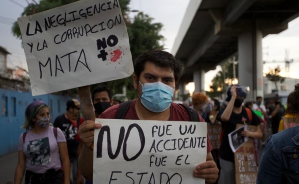 "Que caiga el Estado, no el Metro"; el clamor en Tláhuac a cuatro días de la tragedia
