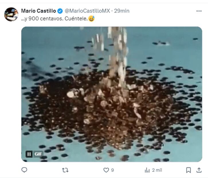 Muchos bromearon con la cifra que se mencionó en el video. Foto: X