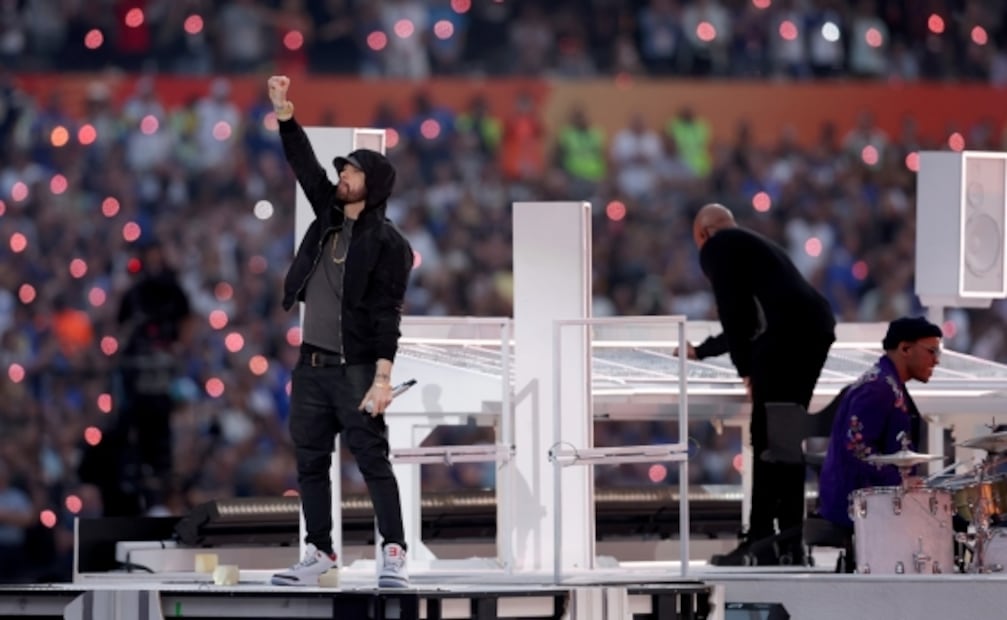 Los momentos más destacados del show de medio tiempo del Super Bowl LVI 