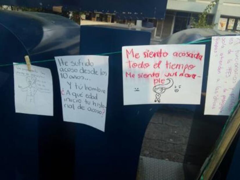 ​Alumnas de FES Aragón denuncian acoso por compañeros y profesores