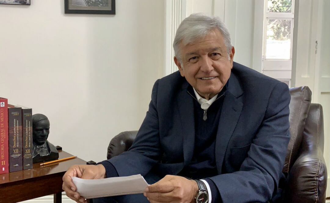 El presidente electo hizo publica la información esta tarde en un mensaje que compatió en Twitter. FOTO: @lopezobrador_