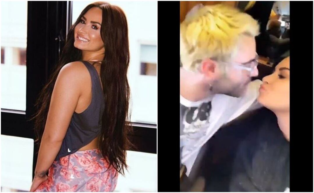 Demi Lovato y Henry Levy. FOTO: Especial