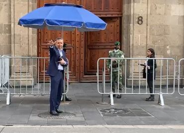 César Yáñez se reúne con AMLO en Palacio Nacional como nuevo subsecretario de Gobernación