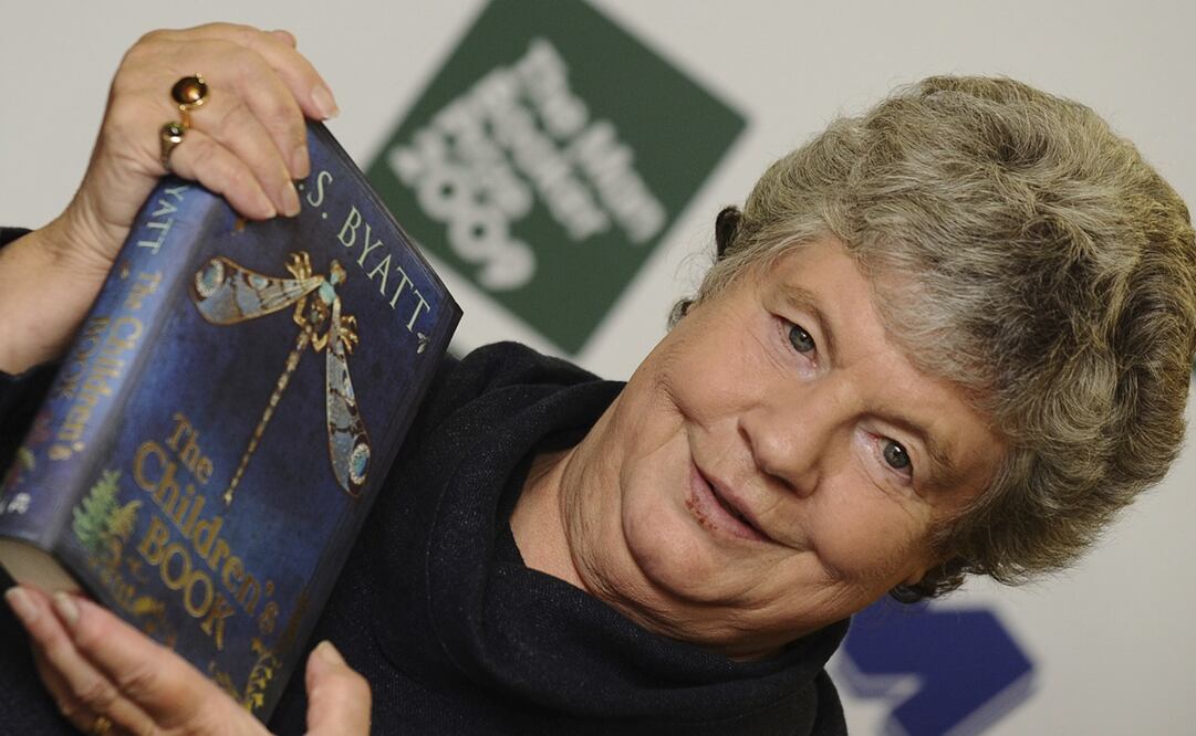 La escritora británica A.S. Byatt. Foto: Ian West/PA via AP.