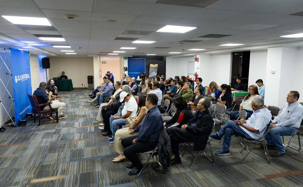 León Krauze convivió con decenas de suscriptores de El Gran Diario de México.  |  Foto: Hugo Salvador.