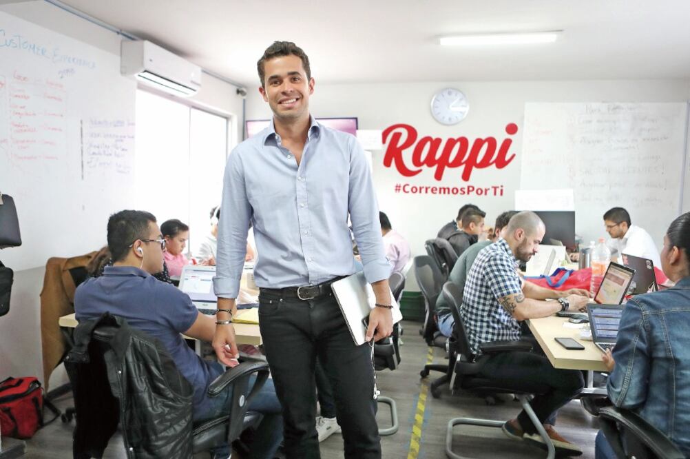 Sebastían Mejía, socio fundador de Rappi, explicó que este modelo de negocio es para ciudades caóticas, en las que la gente no tiene tiempo (LUCÍA GODÍNEZ. EL UNIVERSAL)