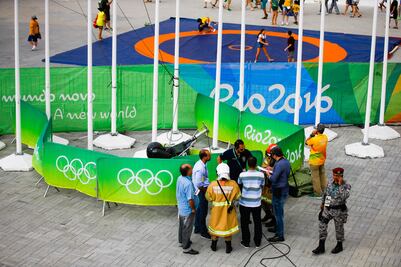 Cae cámara aérea en Río; hay al menos 7 heridos
