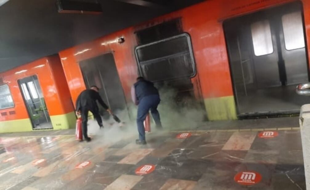 Los incendios, explosiones, derrumbes y colapsos dentro del Metro se dan por falta de mantenimiento o corrupción. Foto: EL UNIVERSAL
