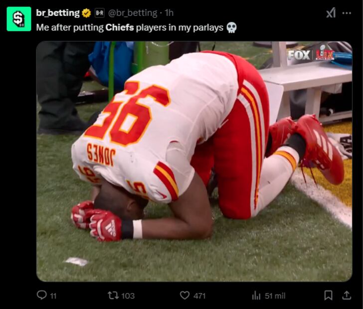 Los MEJORES MEMES de la paliza de Eagles a Chiefs en el Super Bowl LIX