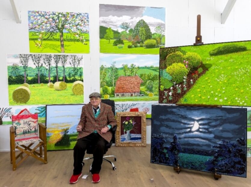 Para observar al mundo, necesitas tener la cabeza clara: David Hockney