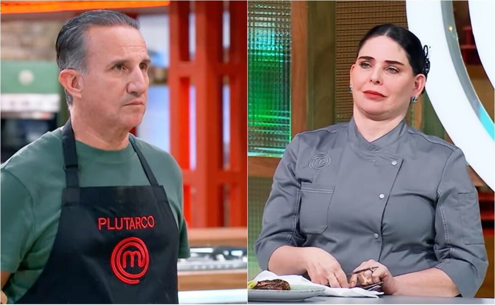 La chef Zahie Téllez, frente al platillo que el actor Plutarco Haza nombró como "New York, New York".
Fotos: Instagram