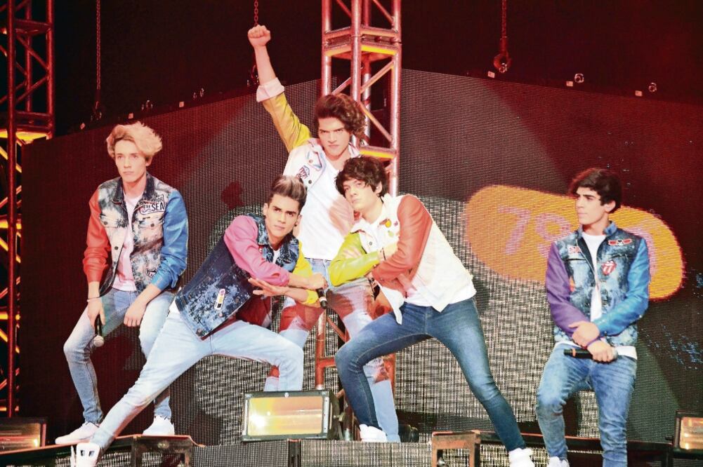 La boy band se presentó en la Arena Ciudad de México (JORGE CORDERO. OBTURADORMX)