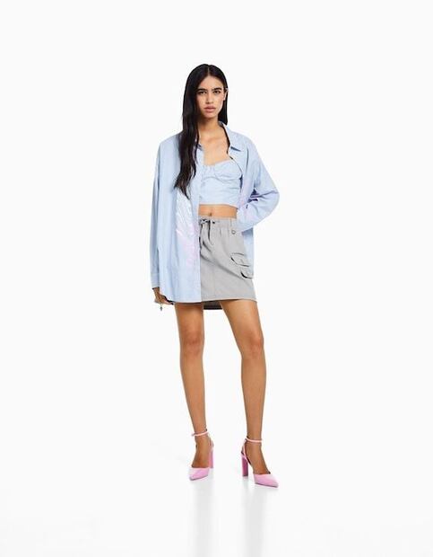 Alerta tendencia: Las faldas cargo dominan el street style