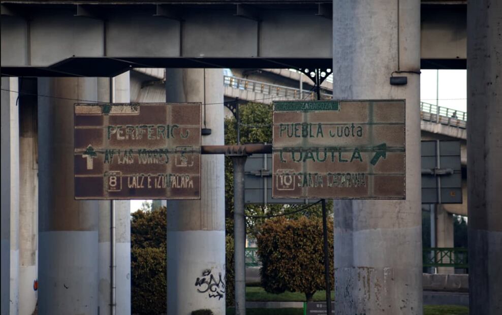El Puente de la Concordia ya cuenta con circulación normal, tras la explosión de ayer de una pipa de gas, el 11 de septiembre de 2025. Foto: Luis Camacho/EL UNIVERSAL