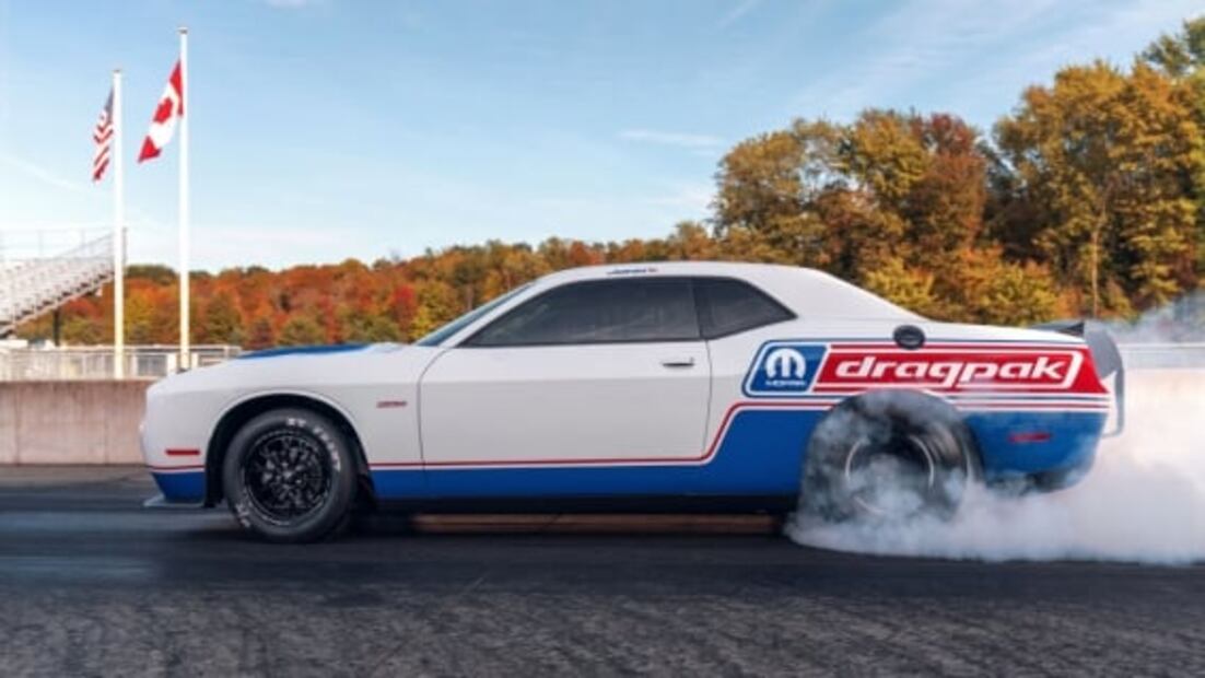 Dodge presenta el nuevo Challenger Drag Pak 2020 