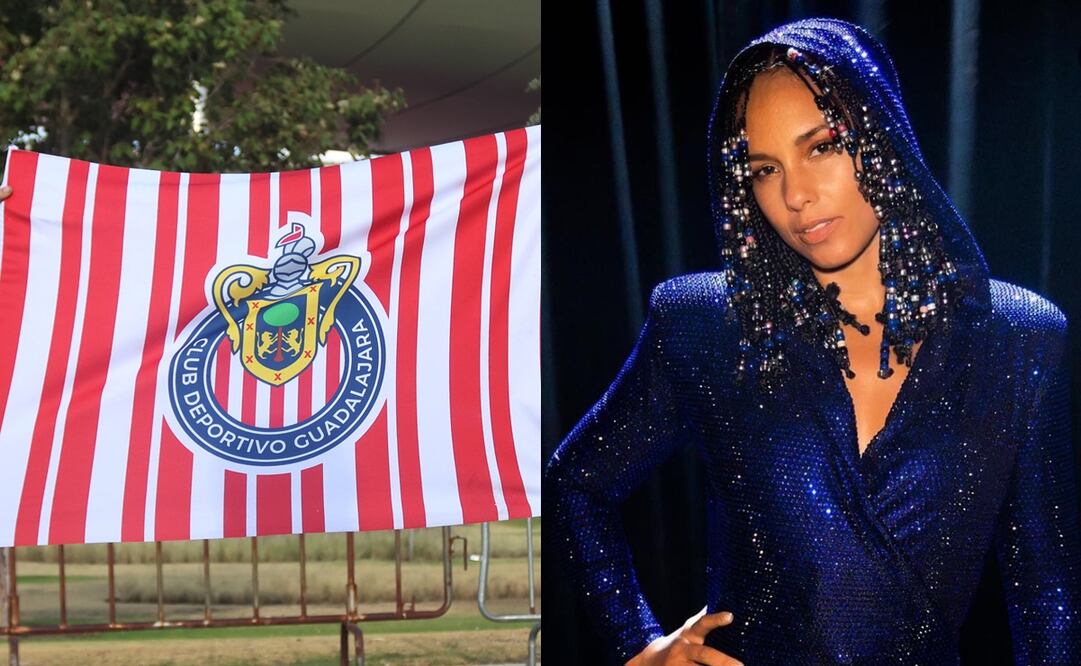 Alicia Keys apoya a las Chivas