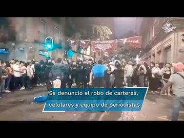 Se registraron actos de violencia durante el concierto de Grupo Firme en el Zócalo