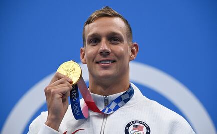 Caeleb Dressel impone récord mundial y consigue su tercer oro olímpico en Tokio 2020