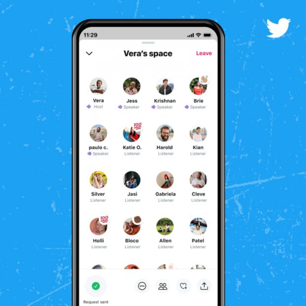Spaces de Twitter llega a más usuarios. Te decimos cómo funciona