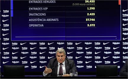 Joan Laporta explicó la invasión de aficionados del Frankfurt en el Camp Nou