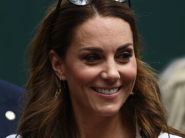 Kate Middleton brilla con vestido ladylike en Wimbledon 2019