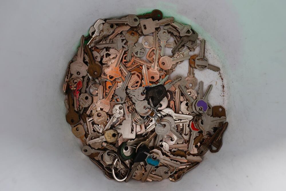 Llaves para hacer un monumento. (FOTO: Claudia González)