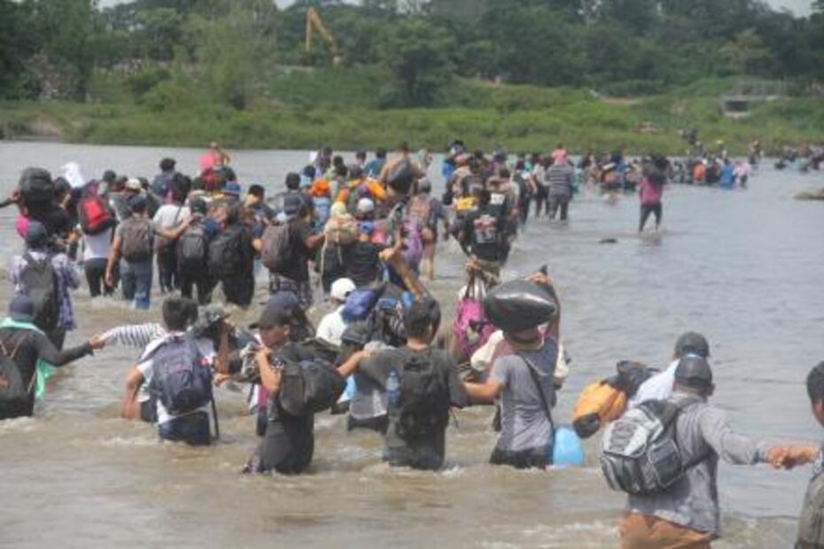 Caravana suma 12 mil migrantes 
