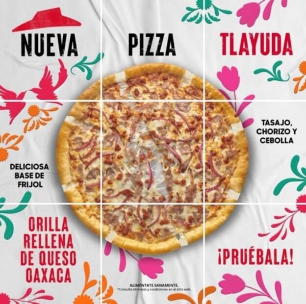 Esta pizzería cadena anunció su versión de tlayuda y así responden los oaxaqueños