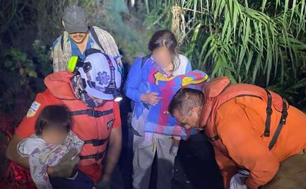 Rescatan a familia migrante de Guatemala extraviada en el río Bravo; había tres menores y madre embarazada