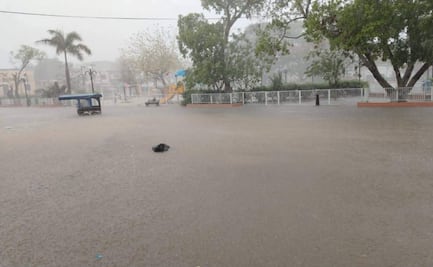 Temporada de lluvias en Yucatán deja inundaciones en varios municipios; reportan presencia de turbonada en Mérida
