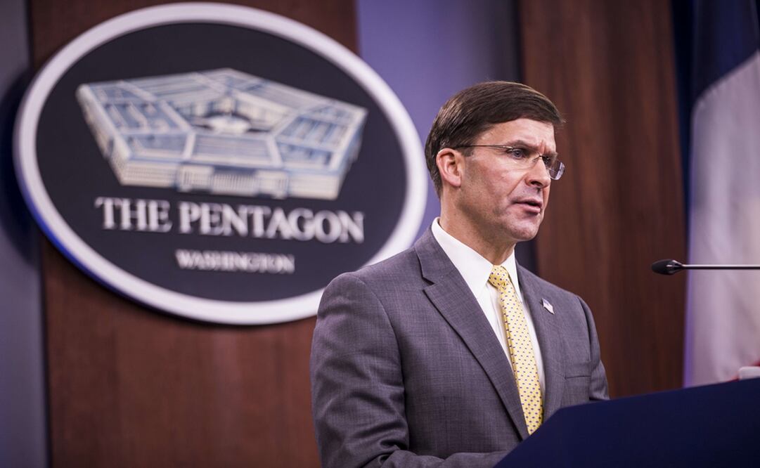 Mark Esper, ministro de defensa de Estados Unidos. Foto: AFP