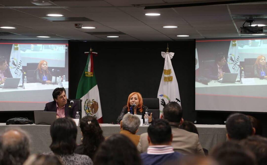 La presidenta de la CNDH, Rosario Piedra Ibarra, emitió una recomendación sobre graves violaciones a los derechos humanos cometidas por agentes del Estado entre 1965 a 1990 / Foto: Especial
