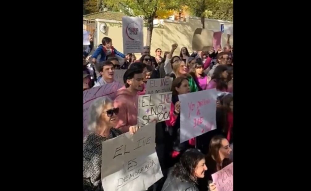 Así fue, minuto a minuto, la Marcha en defensa del INE 