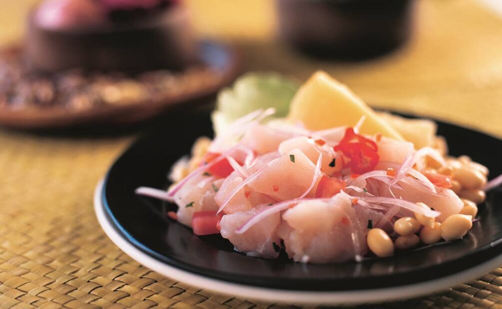 Cebiche. Foto: cortesía