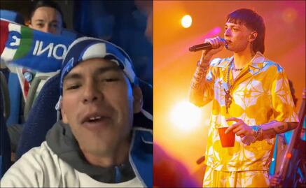 Chucky Lozano festejó el título del Napoli en la Serie A con la música de Peso Pluma