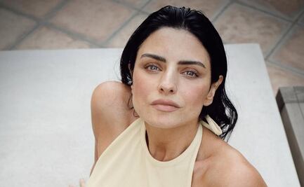 El look de Aislinn Derbez en la Semana de la Moda de Milán