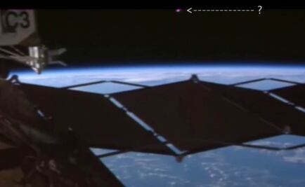 NASA capta extraño objeto cerca de la EEI