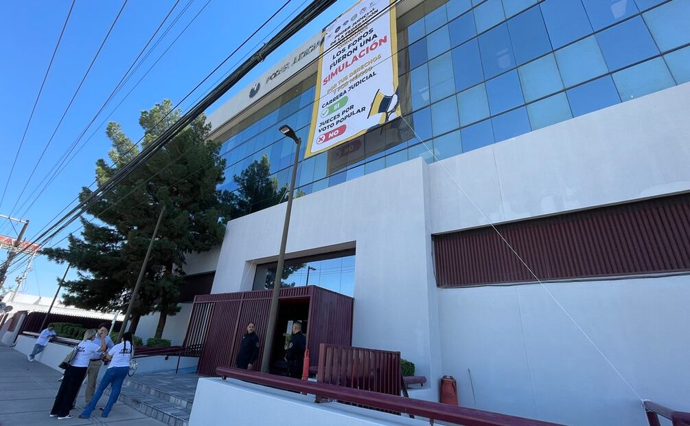Ciudad Juárez y Chihuahua se suman al paro nacional del Poder Judicial. Foto: Paola Gamboa