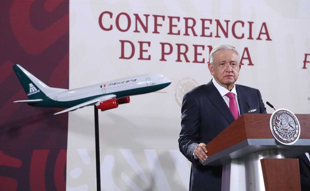 La línea aérea comenzaría a operar en noviembre, si bien el presidente Andrés Manuel López Obrador había dicho previamente que iniciaría en diciembre. Foto: Germán Espinosa / EL UNIVERSAL