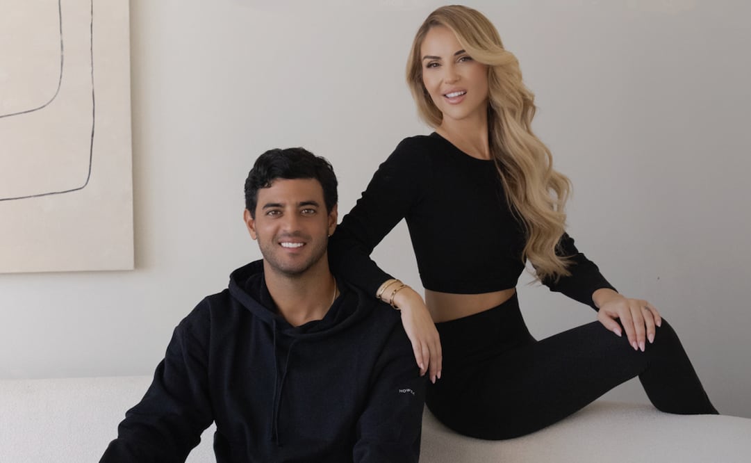 Carlos Vela y Saioa Cañibano fundan la marca de ropa para ir al gimnasio Howea. Foto: Howea