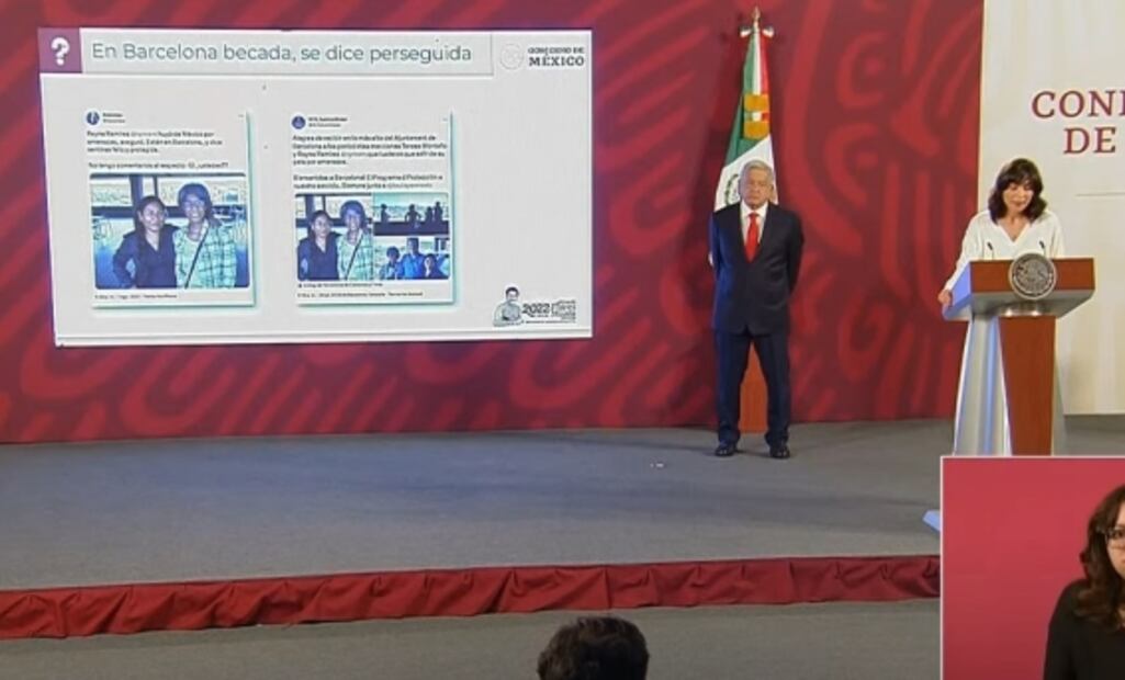 “Yo creo que ya tenía sus boletos”: AMLO niega persecución a la periodista Reyna Haydee Ramírez 