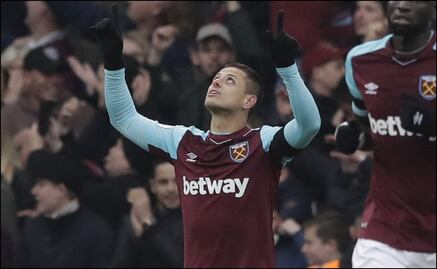 'Chicharito' rescata empate del West Ham ante el Chelsea