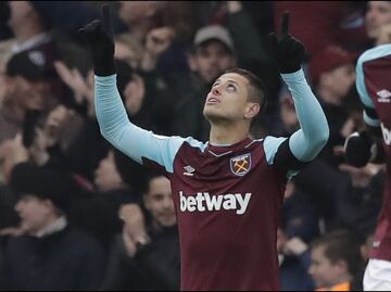 'Chicharito' rescata empate del West Ham ante el Chelsea