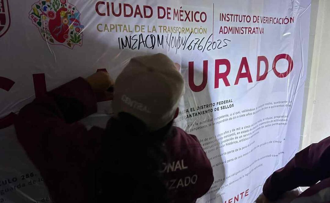 Autoridades de la CDMX realizn operativo contra chelerías / Foto:Especial