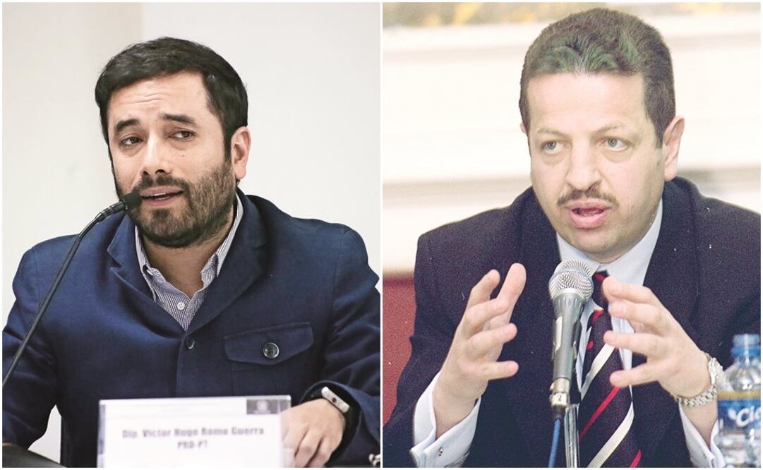 Víctor Romo (izq) recibió una multa por 5 mil 239 pesos, mientras que Fadlala Akabani (der) recibió una multa de 4 mil 30 pesos. Foto: Archivo / EL UNIVERSAL