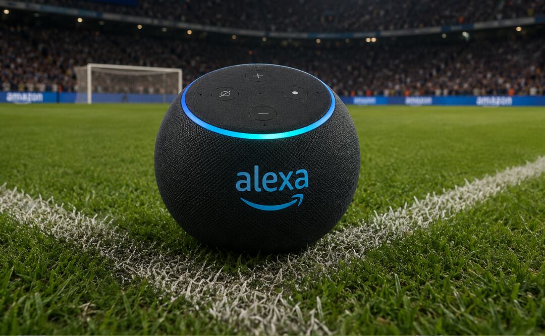 Aumenta tu fiebre futbolera con este "modo Mundial" de Alexa. Foto: Imagen generada con IA