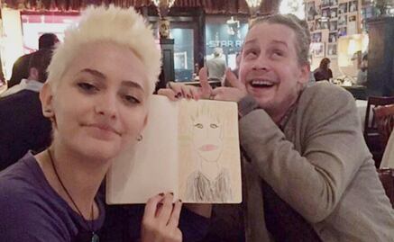 Hija de Michael Jackson posa con Macaulay Culkin