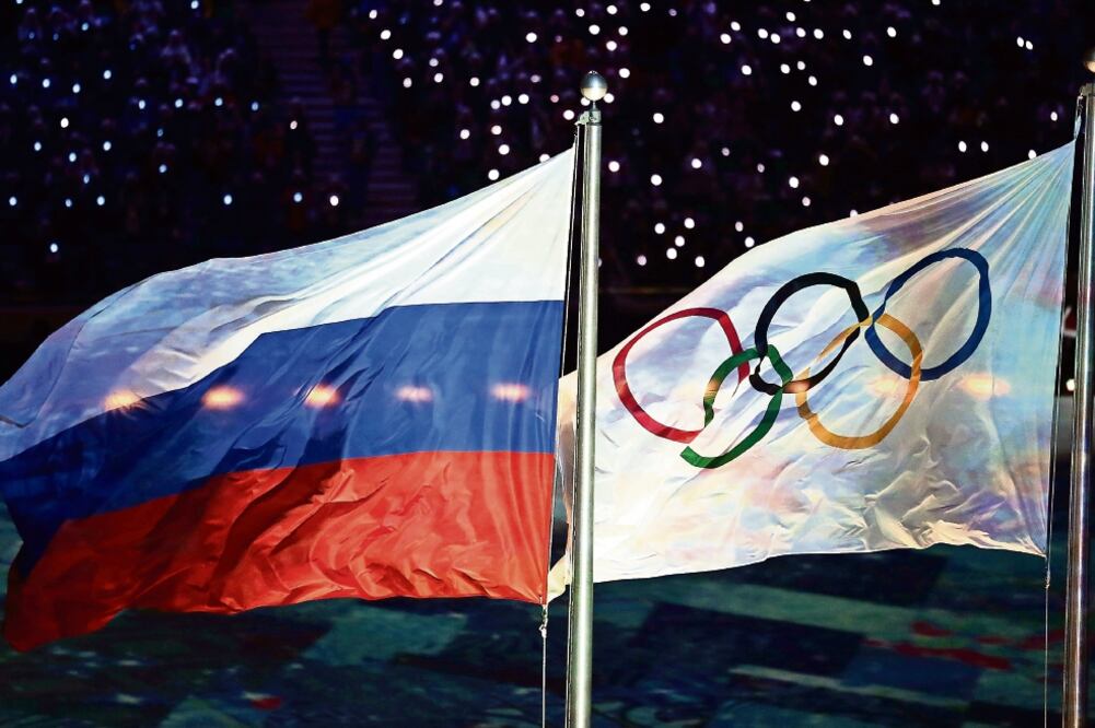 Pese a la problemática del dopaje, ondeará la bandera de Rusia en Río (ARCHIVO. EL UNIVERSAL)